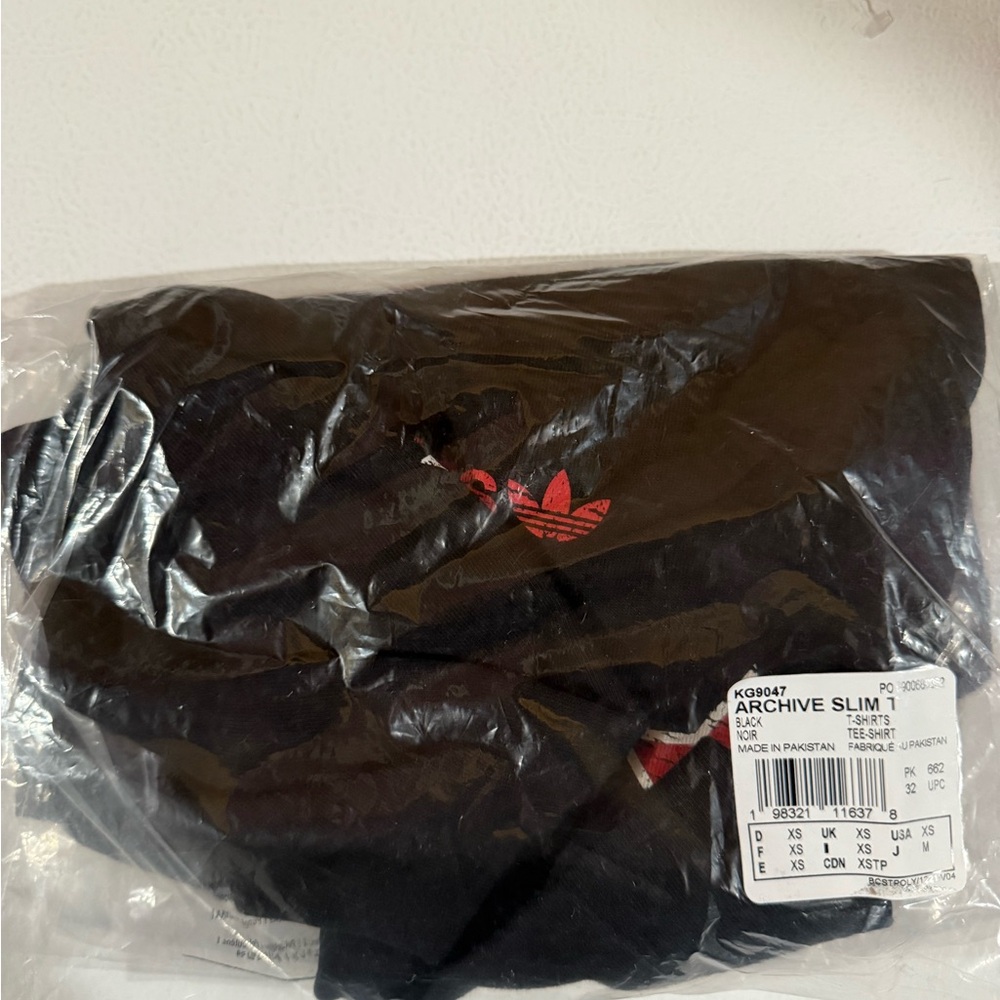 Adidas Women's Cyling Tee with Red Star Accents - Picture 6 of 7